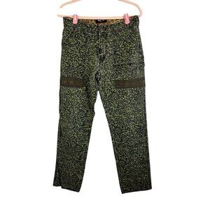Y2K Utility Cargo Camo Pant Green 32" Gorp Grunge Skater   90s Festival